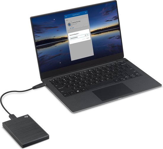 Seagate One Touch Portable Drive 2TB - Zwart