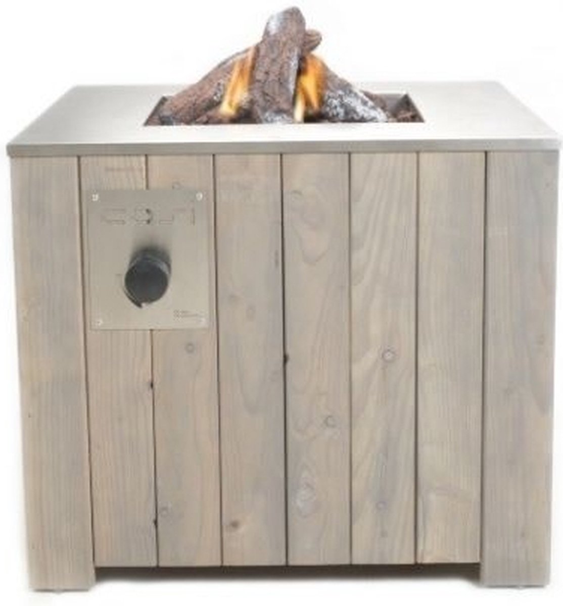 Cosi cube vuurtafel 70x70x58cm - Laagste prijsgarantie! - Grijs