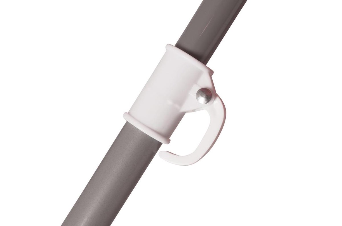 Bo-Camp Parasol met knikarm ø 200 cm - Blauw