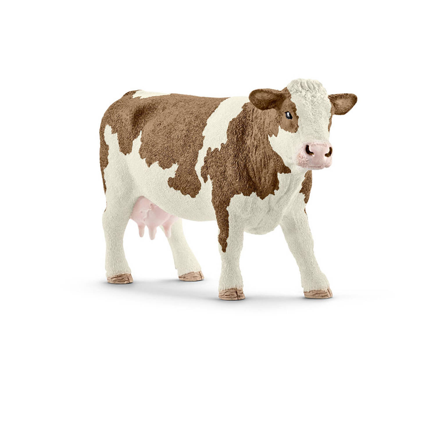 Schleich Simmental Koe 13801 - Bruin