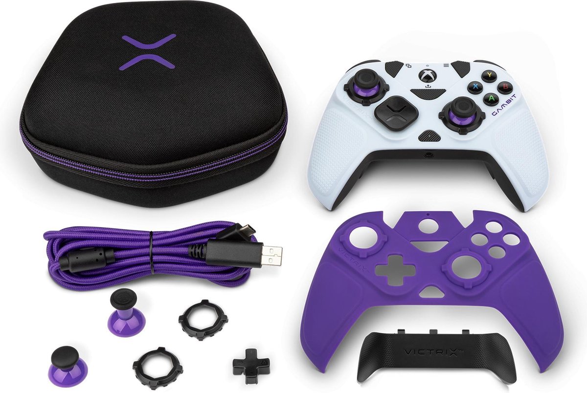 PDP Victrix Gambit Tournament Controller voor Xbox Series X/One - - Wit