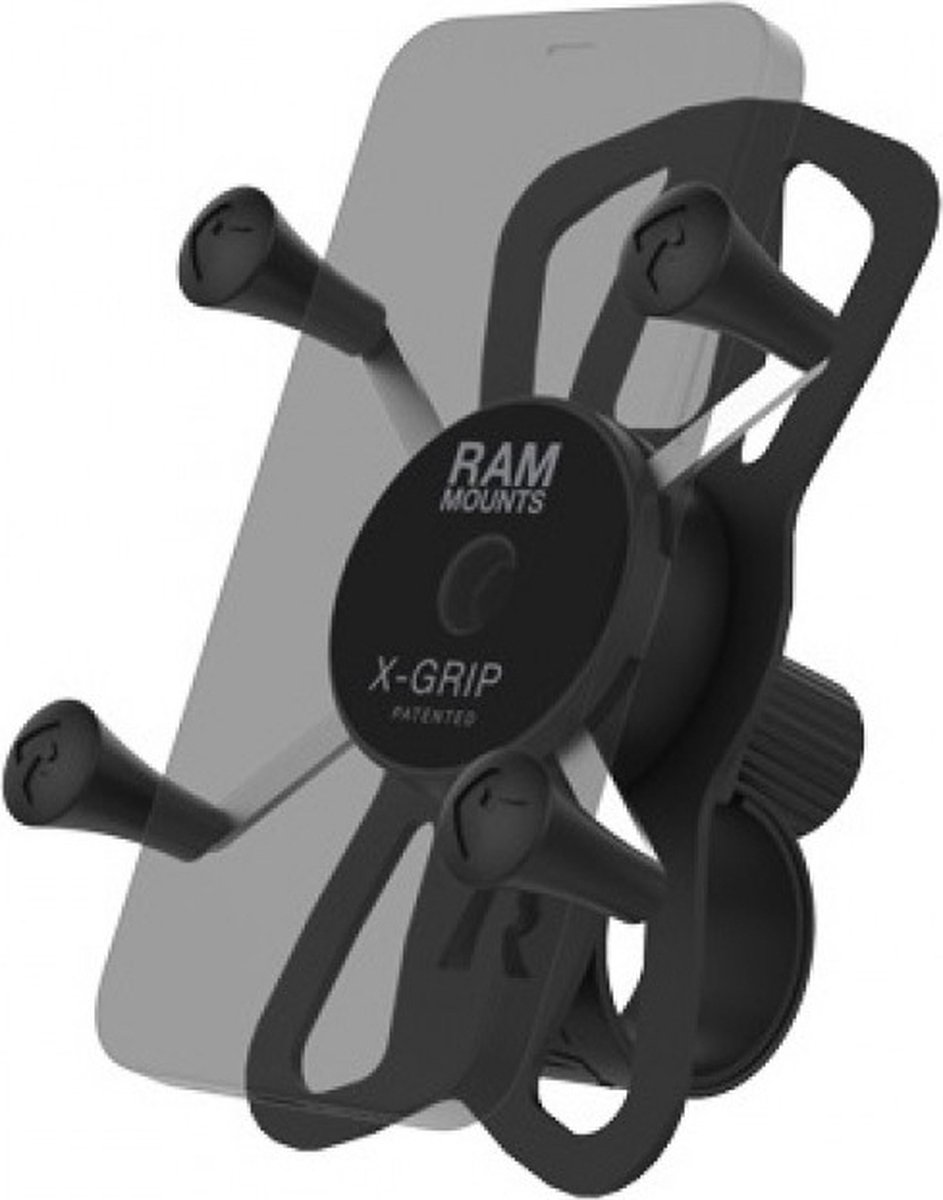 RAM Mounts RAM Mount X-Grip Universeel Standaard Smartphone Fietsstuur Telefoonhouder
