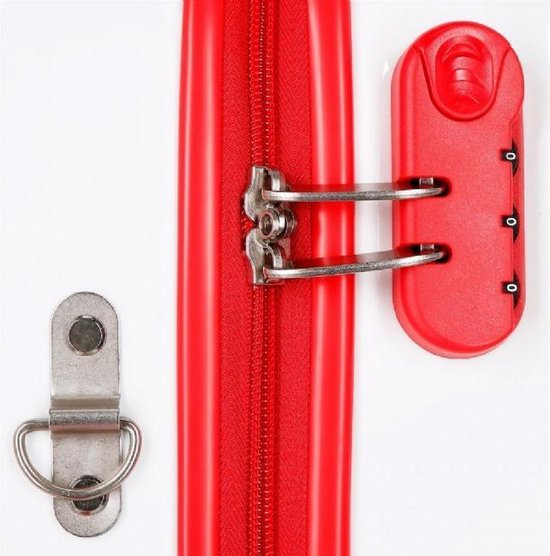 Marvel Spiderman Ride On Rol Zit Koffer 4w - Wit