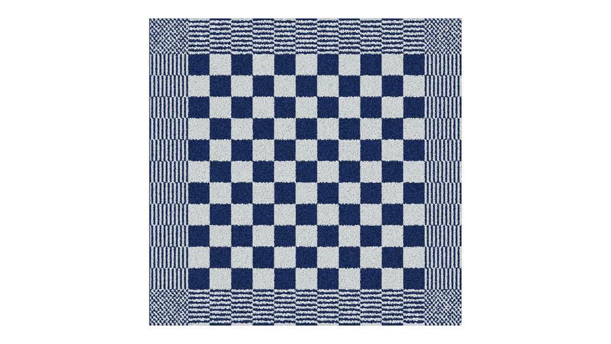 DDDDD Barbeque Keukendoek (Set Van 6) - 100% Katoen - Blue - Blauw