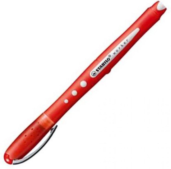 Stabilo Roller Worker Colorful - Rood