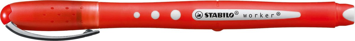 Stabilo Roller Worker Colorful - Rood