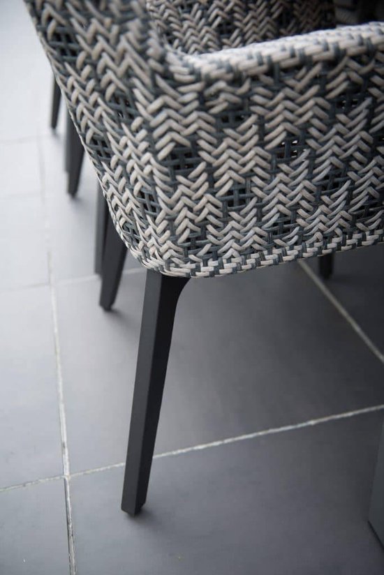 4SO Savoy Dining Tuinstoel - Grijs