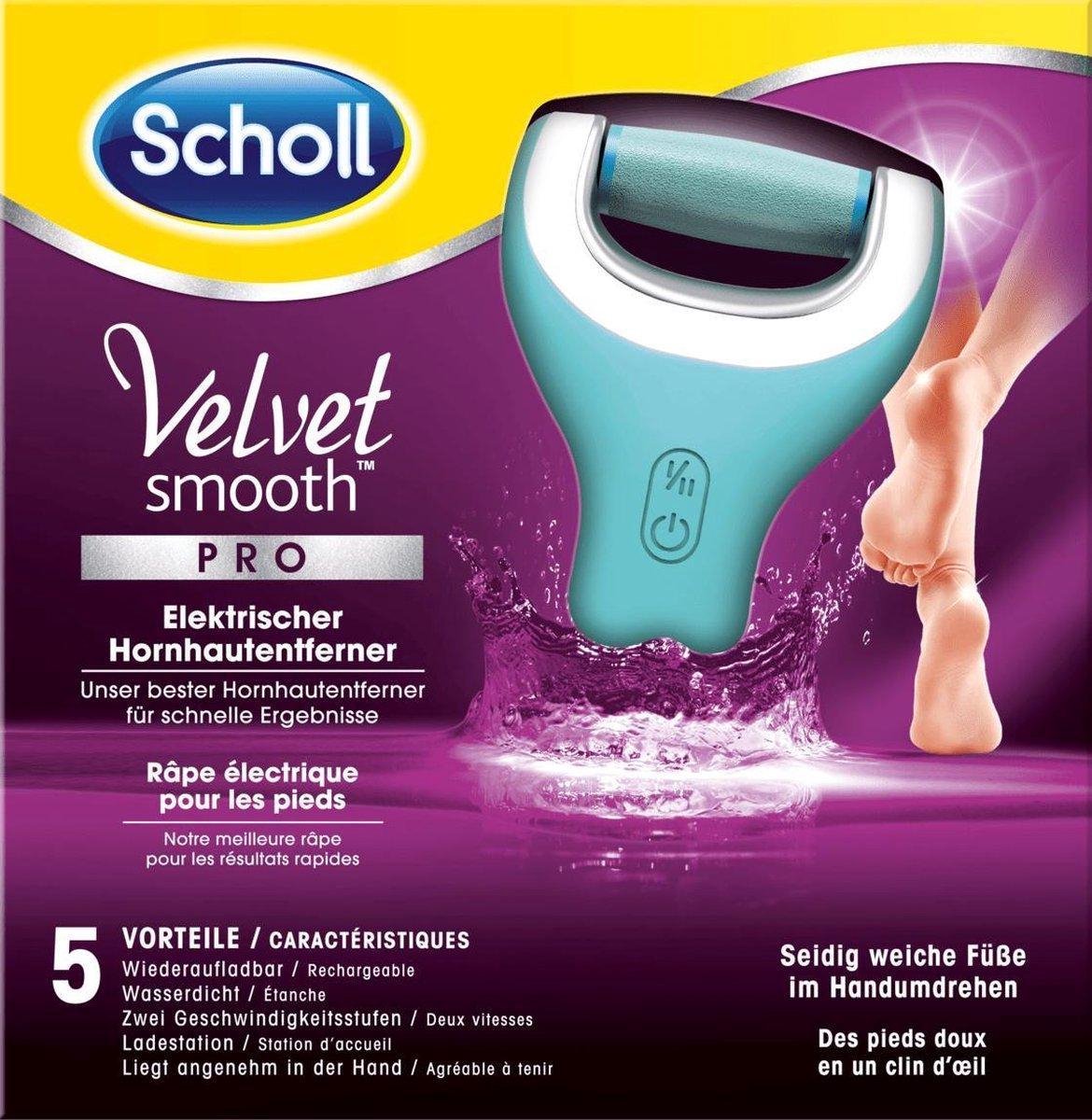 Scholl Velvet Smooth Wet & Dry - Elektrische Voetvijl