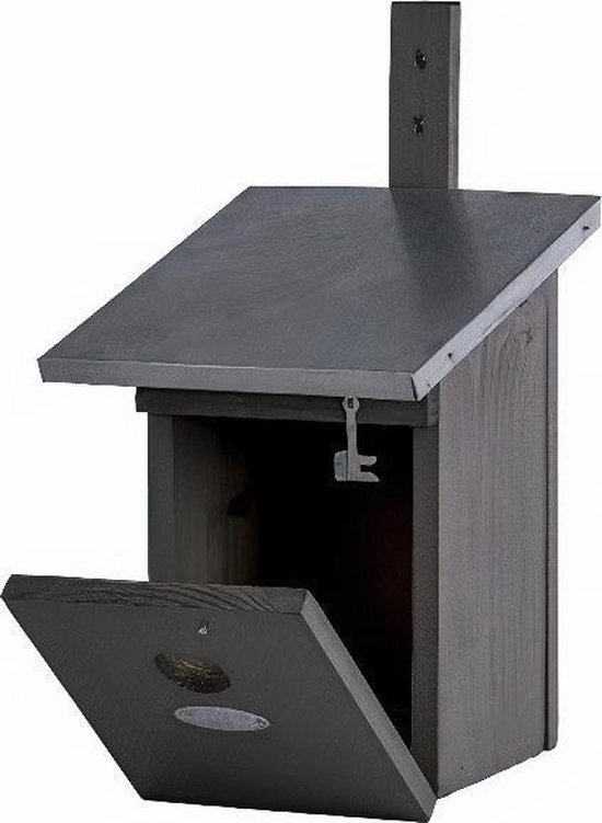 Vogelhuisje 19 X 18 X 31 Cm - Wit