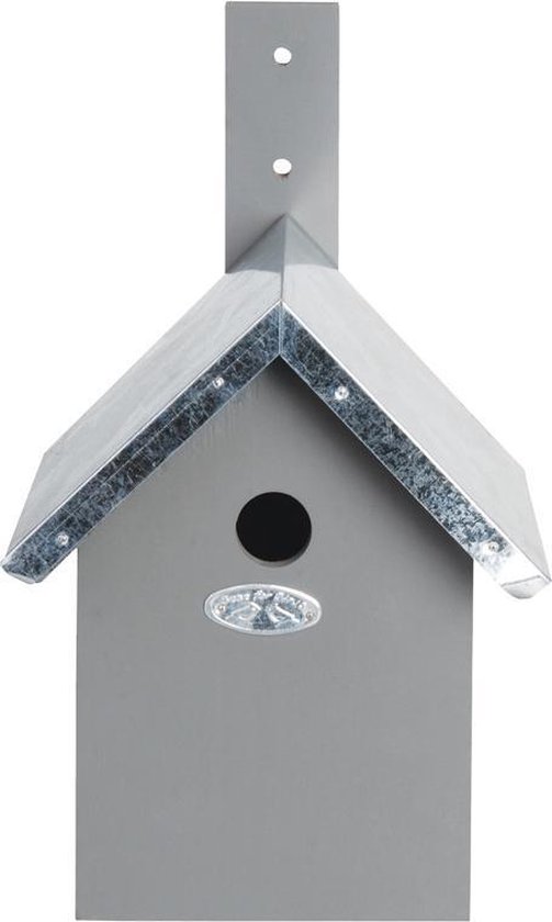 Vogelhuisje 19 X 18 X 31 Cm - Wit