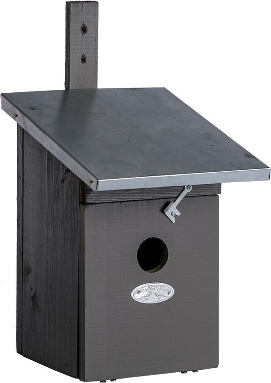 Vogelhuisje 19 X 18 X 31 Cm - Wit