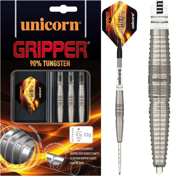 Unicorn Dartpijlen Gripper 8 Steeltips 90%