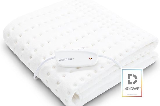 Wellcare 4d Dwf Elektrische Deken Cosy 1-p - Wit