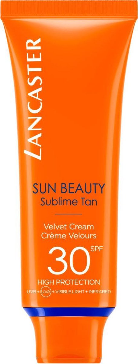 Lancaster Zonnebrand Sun Beauty Velvet Touch Cream Face Factorspf30