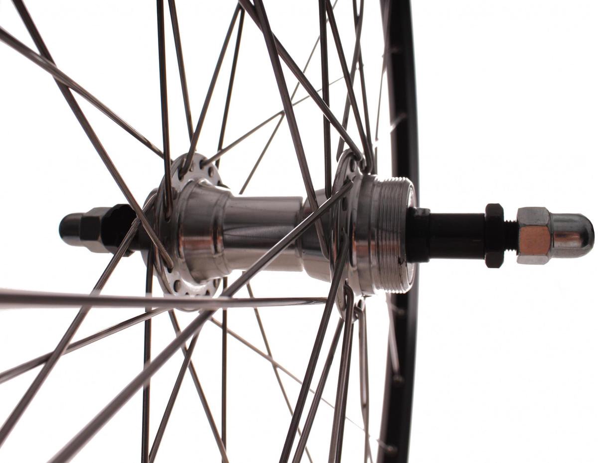 Roland Achterwiel 28 Inch Zac2000 Rvs - Zwart