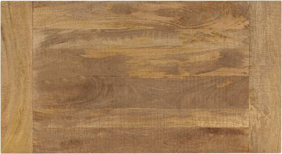 Vidaxl Salontafel 110x60x40 Cm Massief Mangohout - Bruin