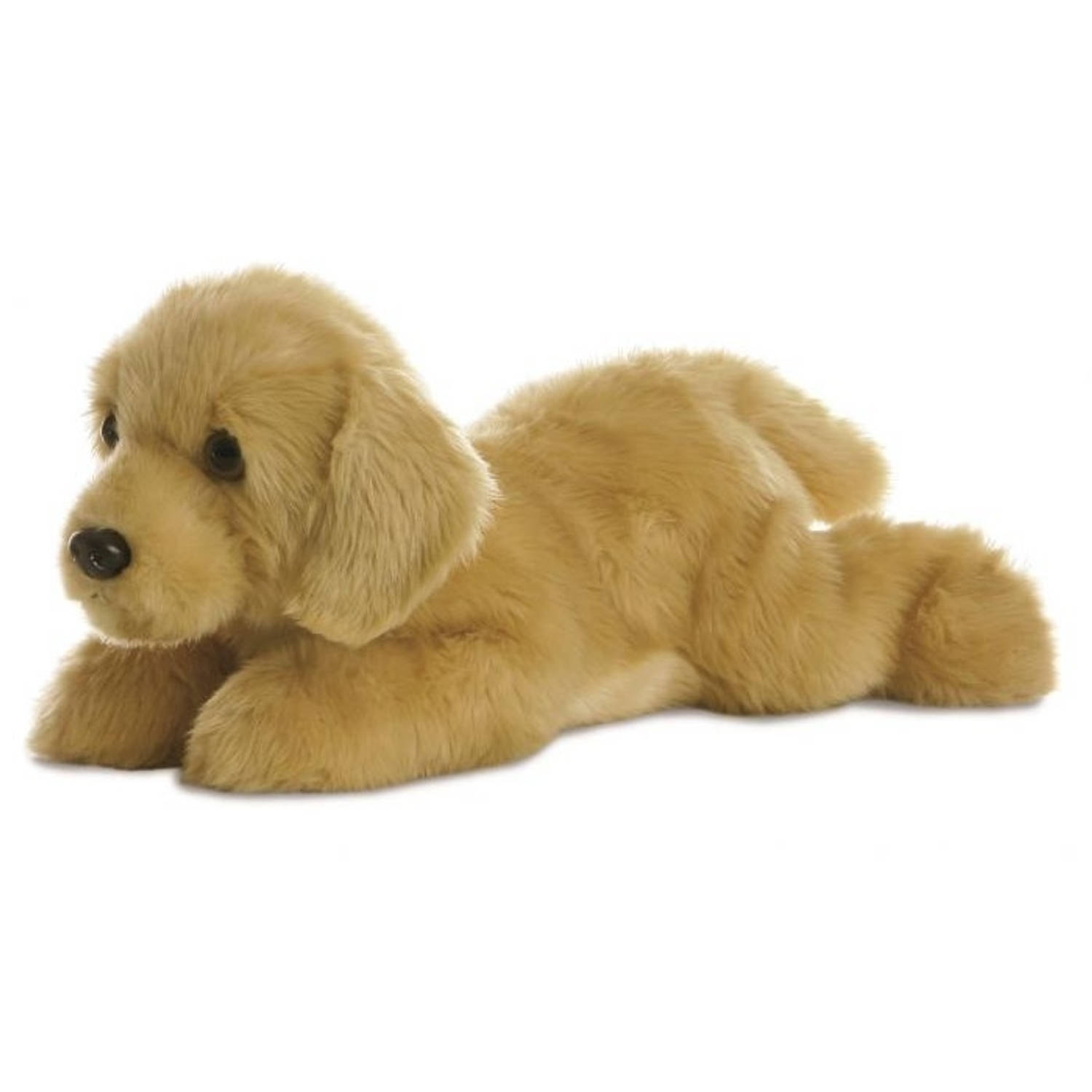 Aurora Knuffel Mini Flopsie Goldie Labrador Vos 30 Cm - Bruin