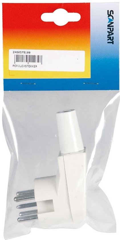 Scanpart Perilex Stekker - Wit