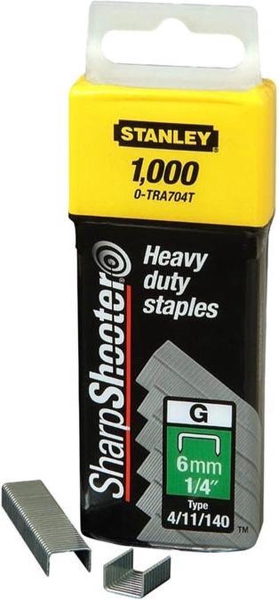Stanley 12 mm Nieten Type G - 12 mm - 1-TRA708T