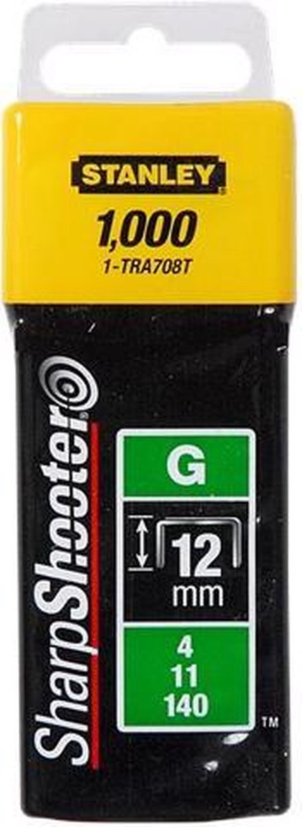 Stanley 12 mm Nieten Type G - 12 mm - 1-TRA708T
