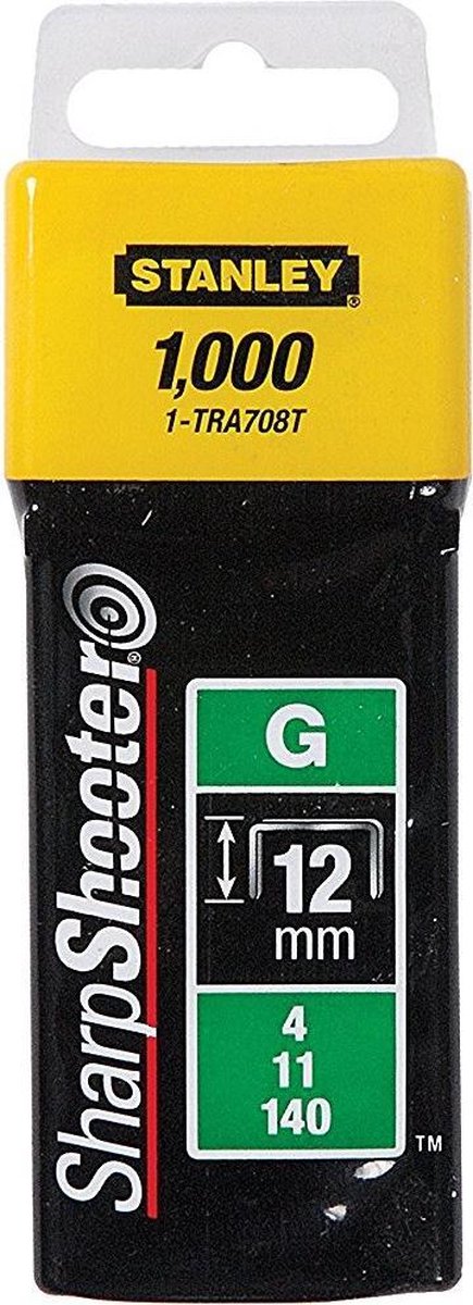 Stanley 12 mm Nieten Type G - 12 mm - 1-TRA708T