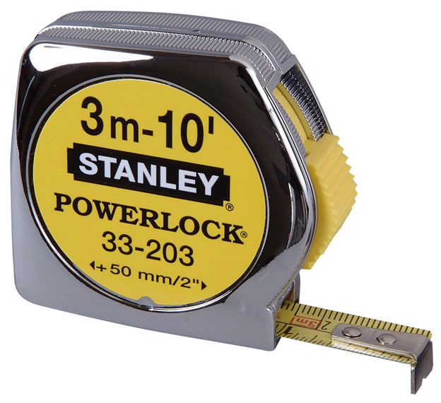Stanley Rolbandmaat Powerlock 3m/10&apos;