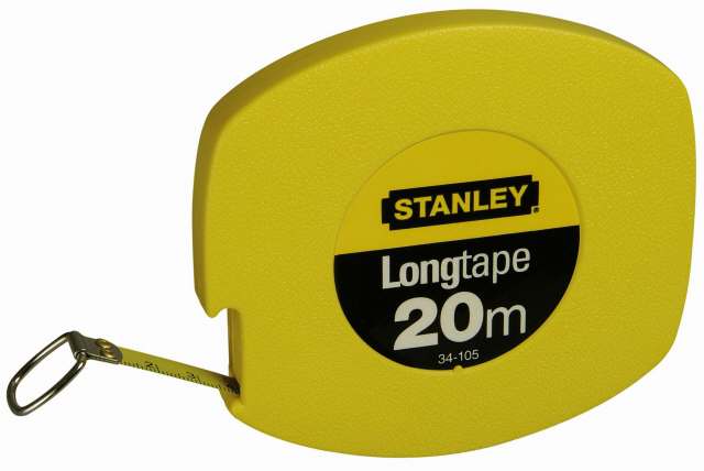 Stanley Landmeter Staal gesloten kast | 20m - 9,5mm