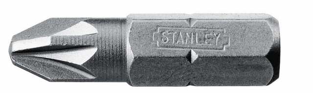 Stanley 1/4" Bits Pozidriv Nr1 | 25 stuks