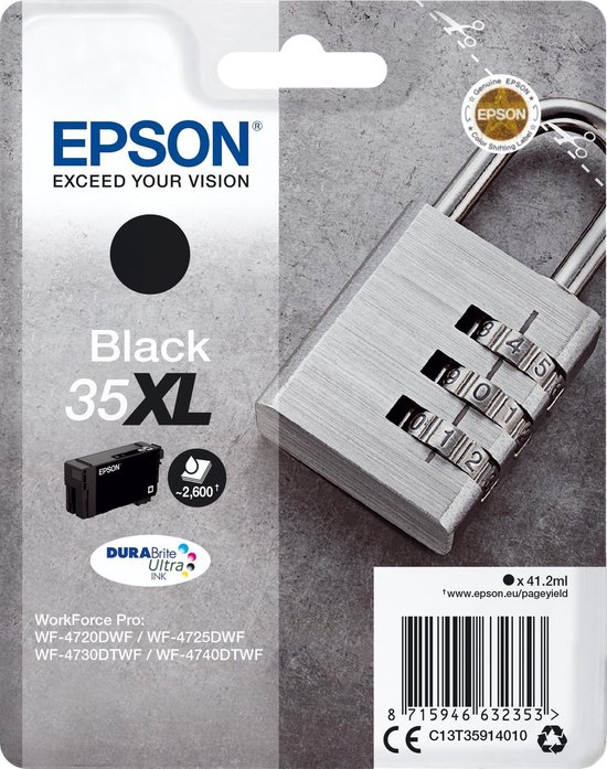 Epson 35XL Cartridge - Negro
