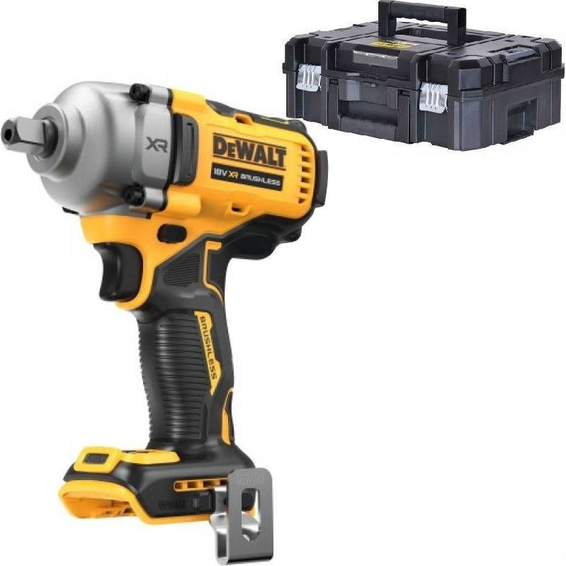 DeWalt DCF892NT-XJ - 18V XR Brushless 1/2" Slagmoersleutel (pin-aansluiting) | in TSTAK koffer | zonder accu en lader