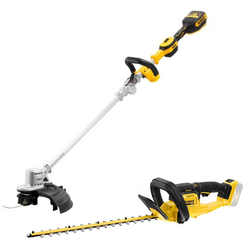 DeWalt DCMST561HT-QW - 18V XR Combiset | Heggenschaar DCMHT563 en grastrimmer DCMST561 | 2x 5.0Ah accu en lader