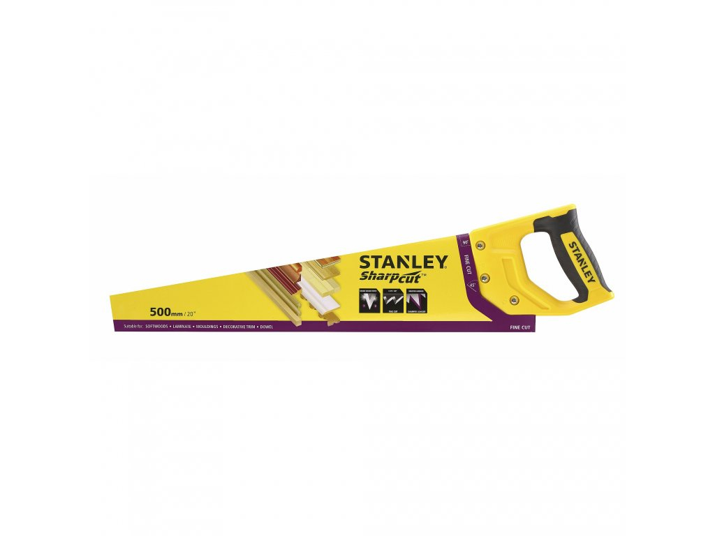 Stanley UNIVERSEEL ZAAG SHARPCUT 500MM - 11T/INCH