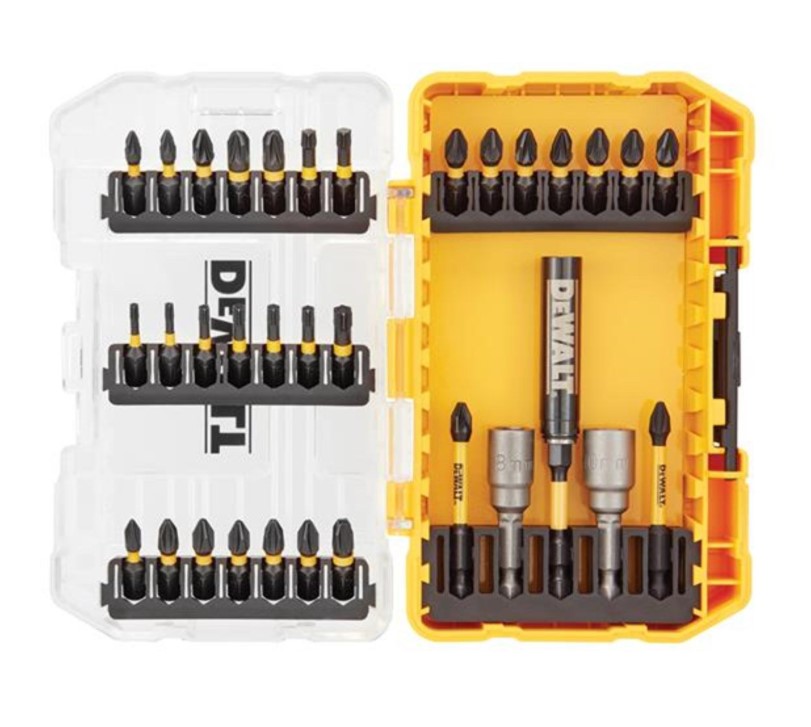 DeWalt 33-delige FLEXTORQ Schroefbitset | In TOUGH CASE - DT70742T-QZ