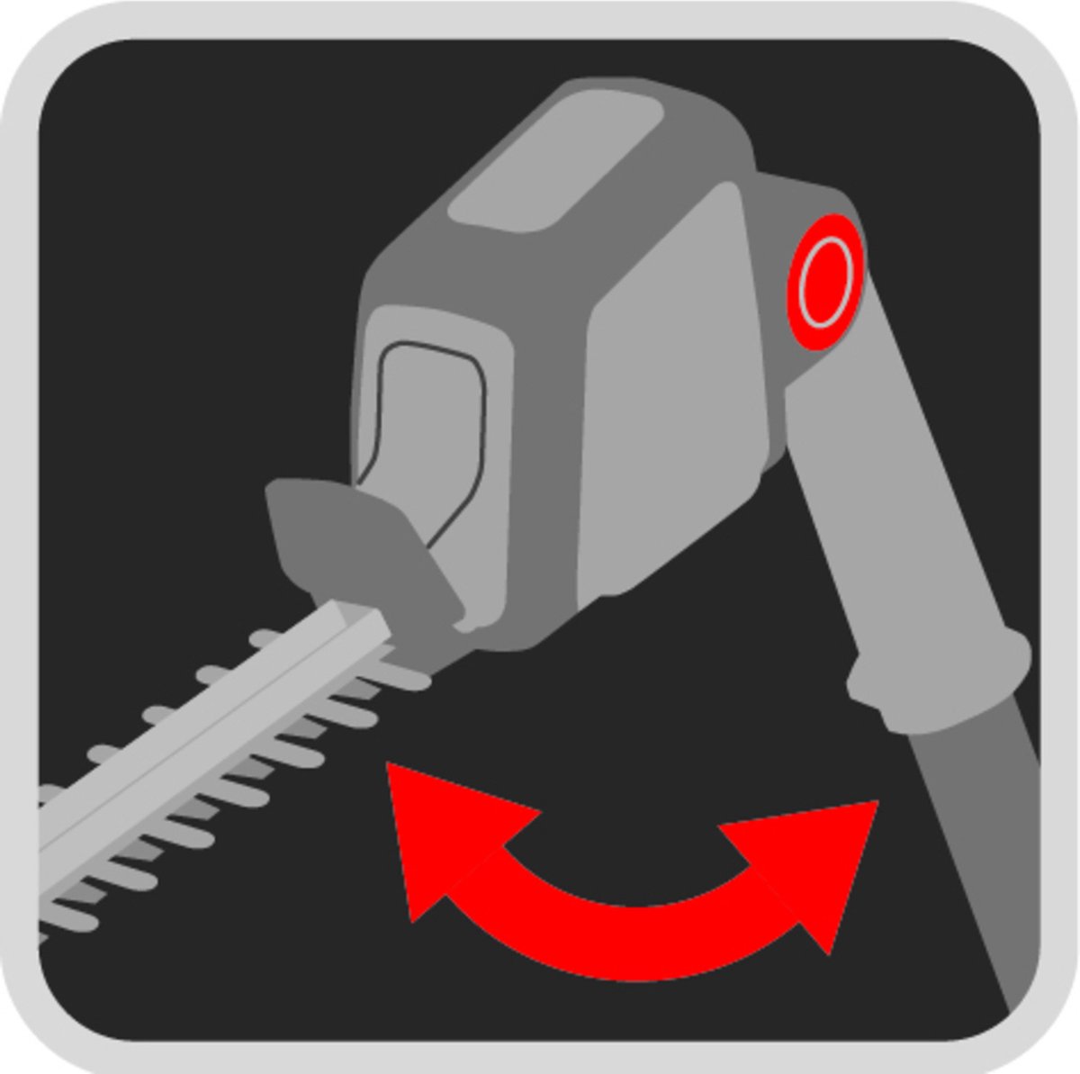 WOLF-Garten E-MS Heggenschaar 40CM