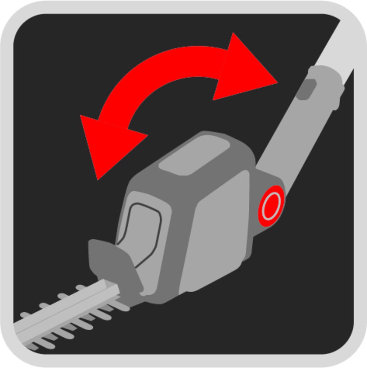 WOLF-Garten E-MS Heggenschaar 40CM