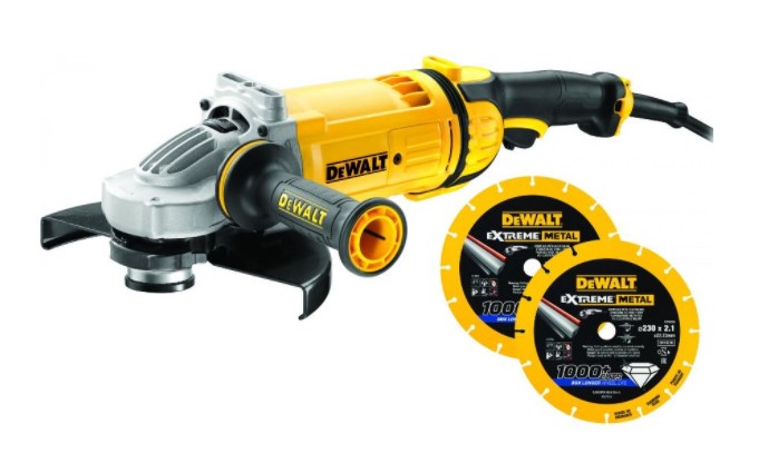 DeWalt DT40255SET - Haakse slijper | Set | 2x DT40255-QZ en DWE4559-QS