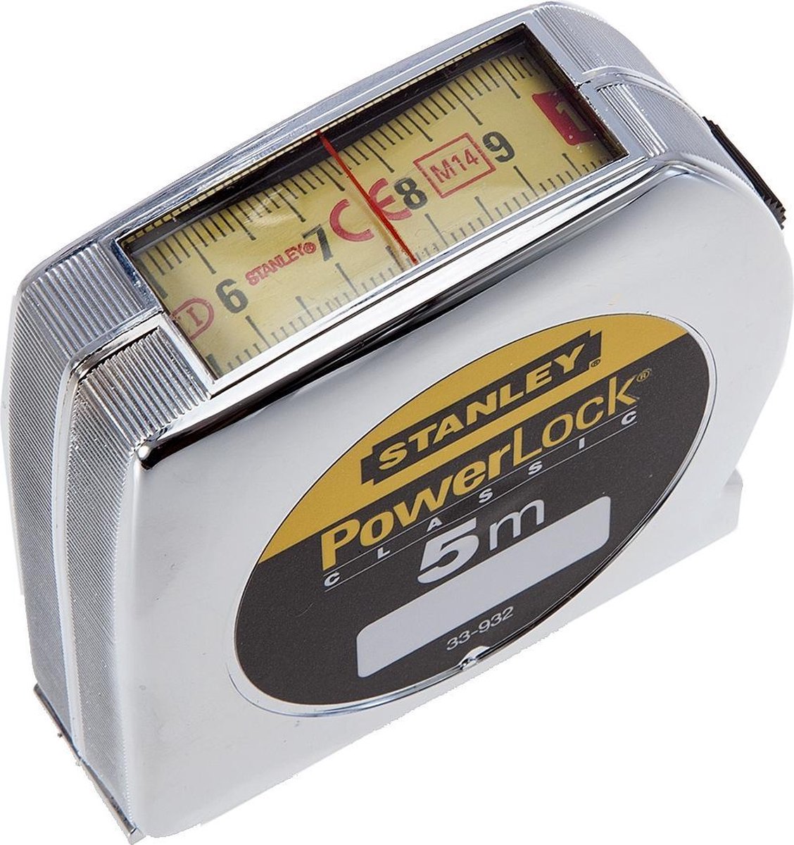 Stanley Rolbandmaat Powerlock boveninkijkvenster | 5m - 19mm