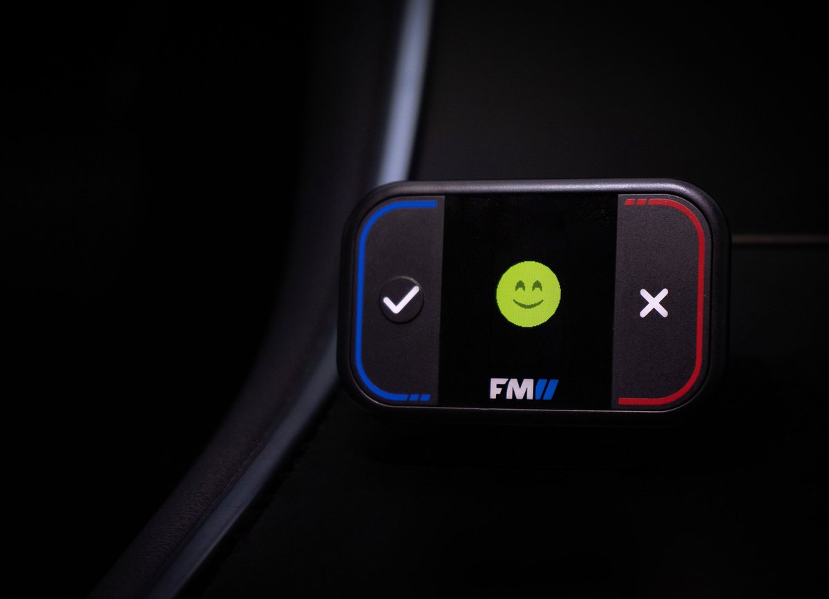 Flitsmeister waarschuwingsmelder TWO - Zwart