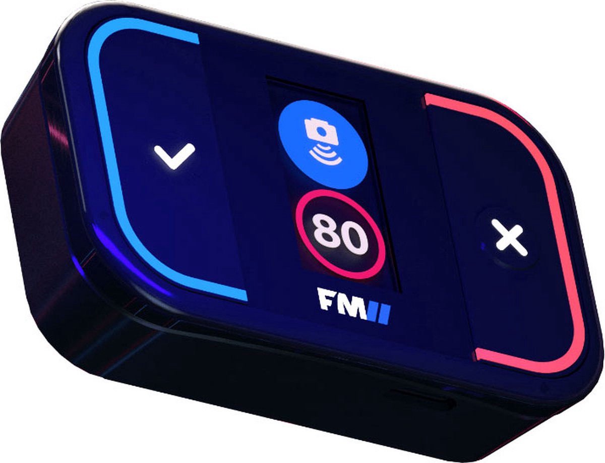 Flitsmeister waarschuwingsmelder TWO - Zwart