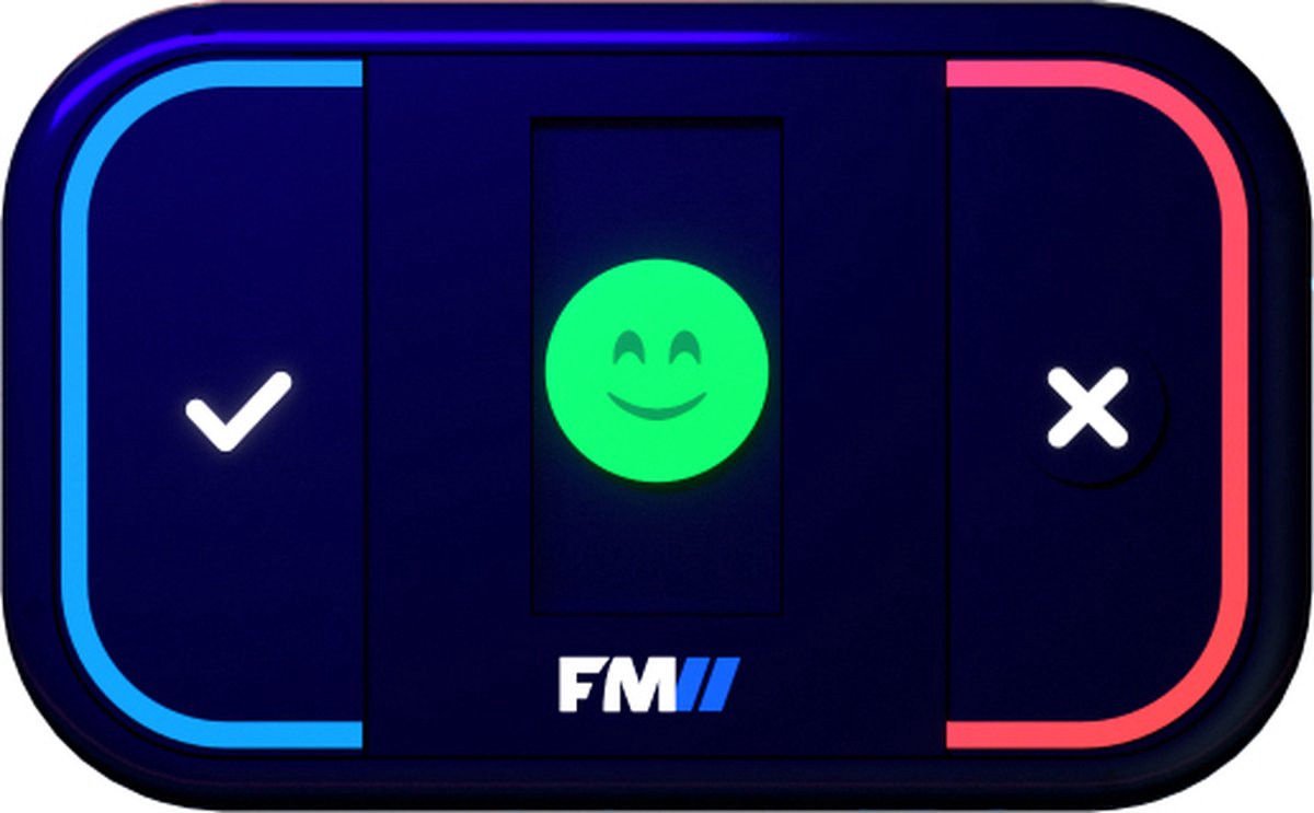 Flitsmeister waarschuwingsmelder TWO - Zwart