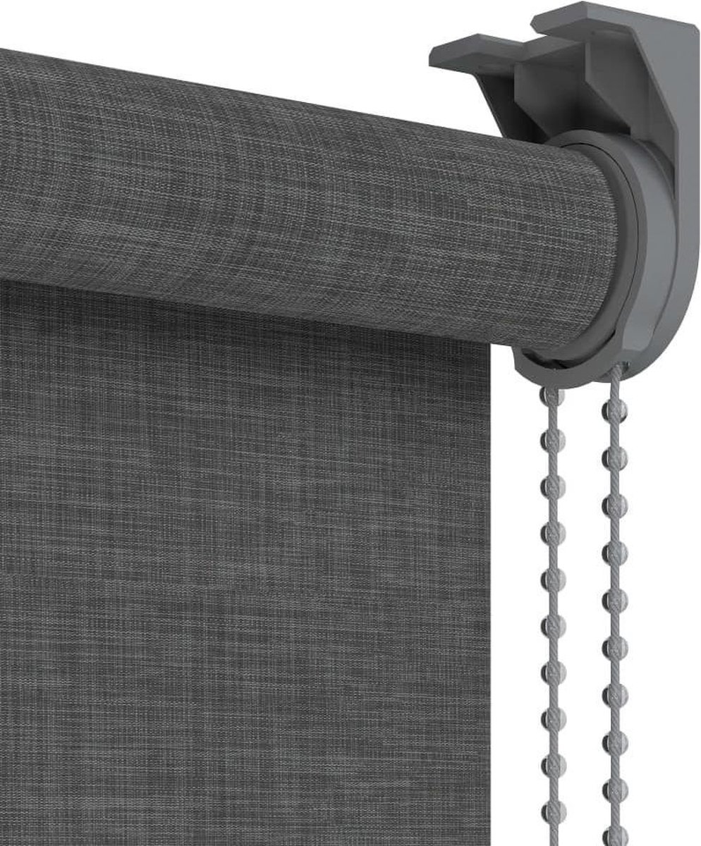 Decosol Rolgordijn Deluxe Doorschijnend 120x190 Cm Antraciet
