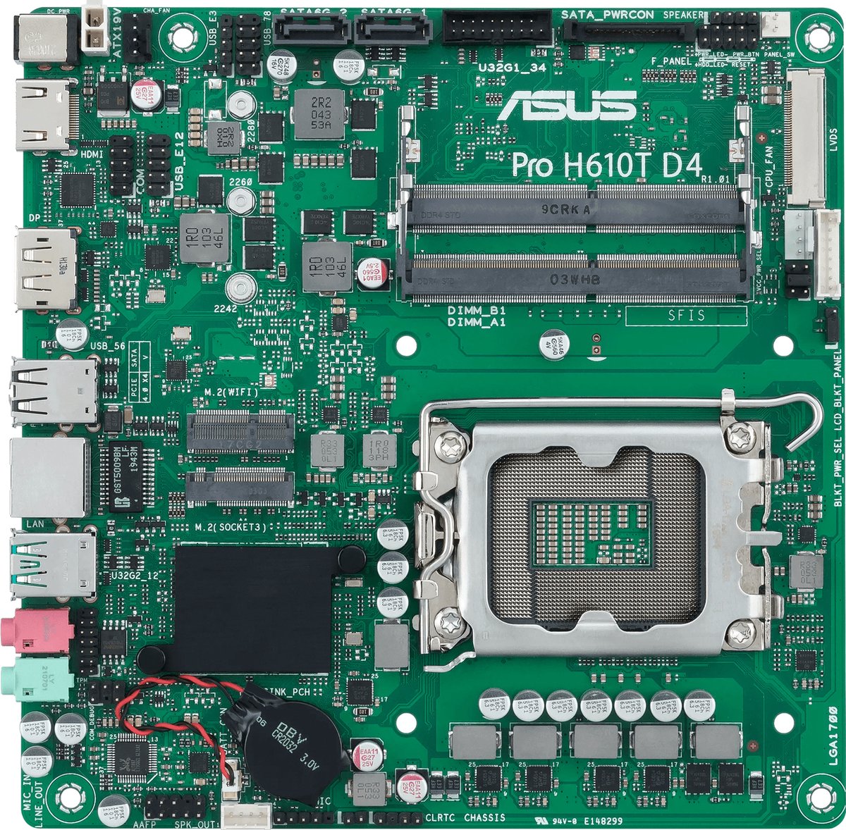Asus Pro H610T D4-CSM