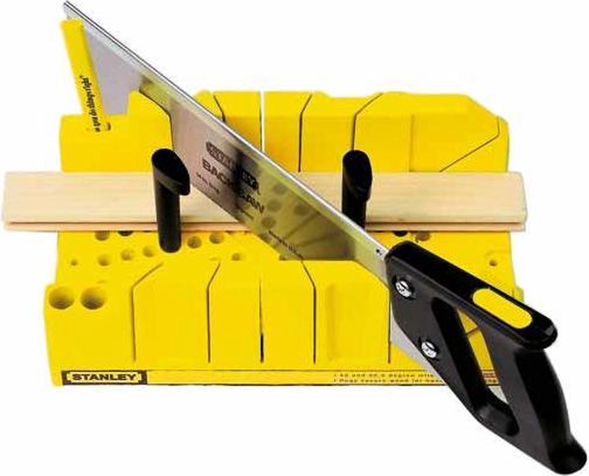 Stanley Verstekbak Kunststof met Kapzaag L300mm/B130mm/H80mm