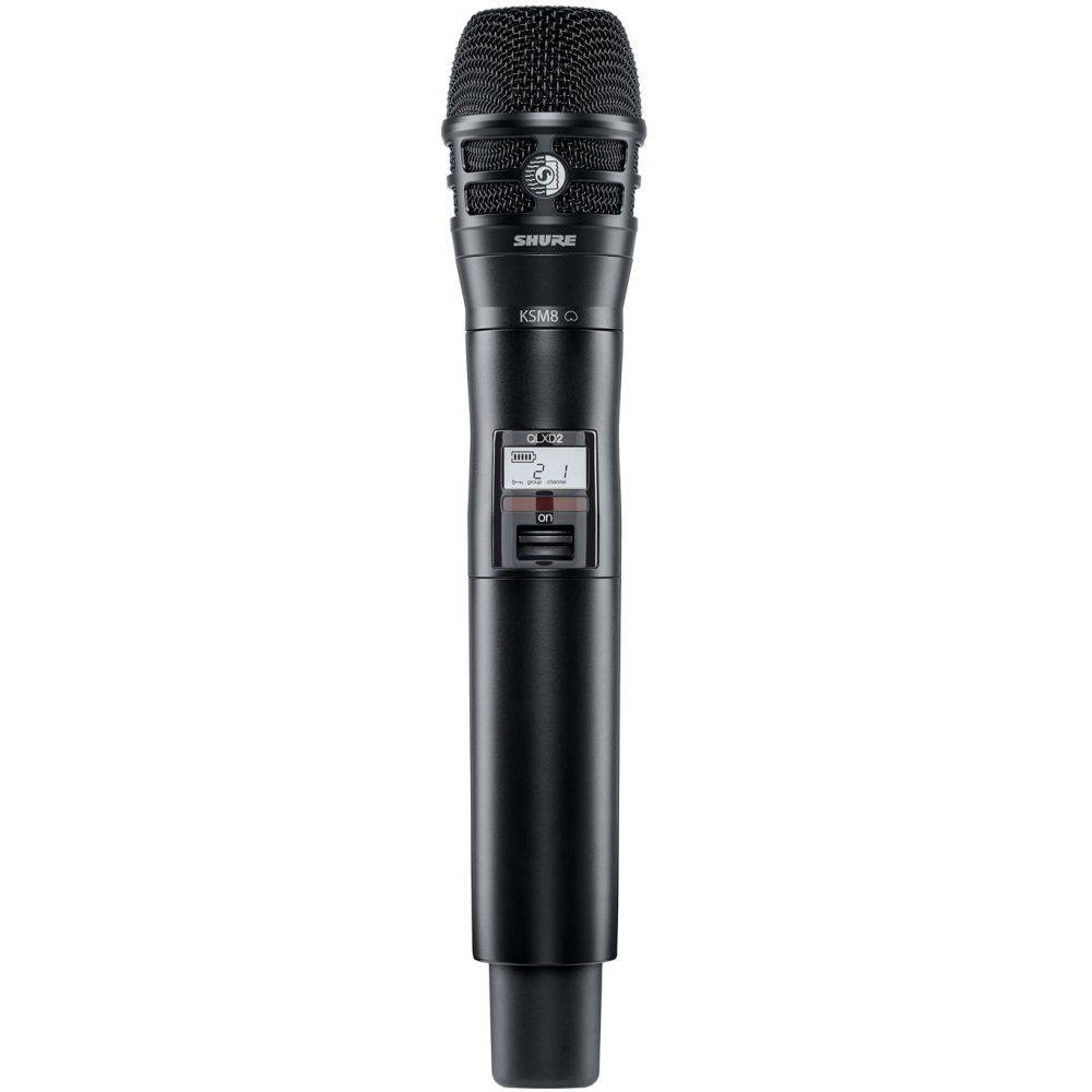 Shure QLXD2-KSM8 draadloze handheld microfoon