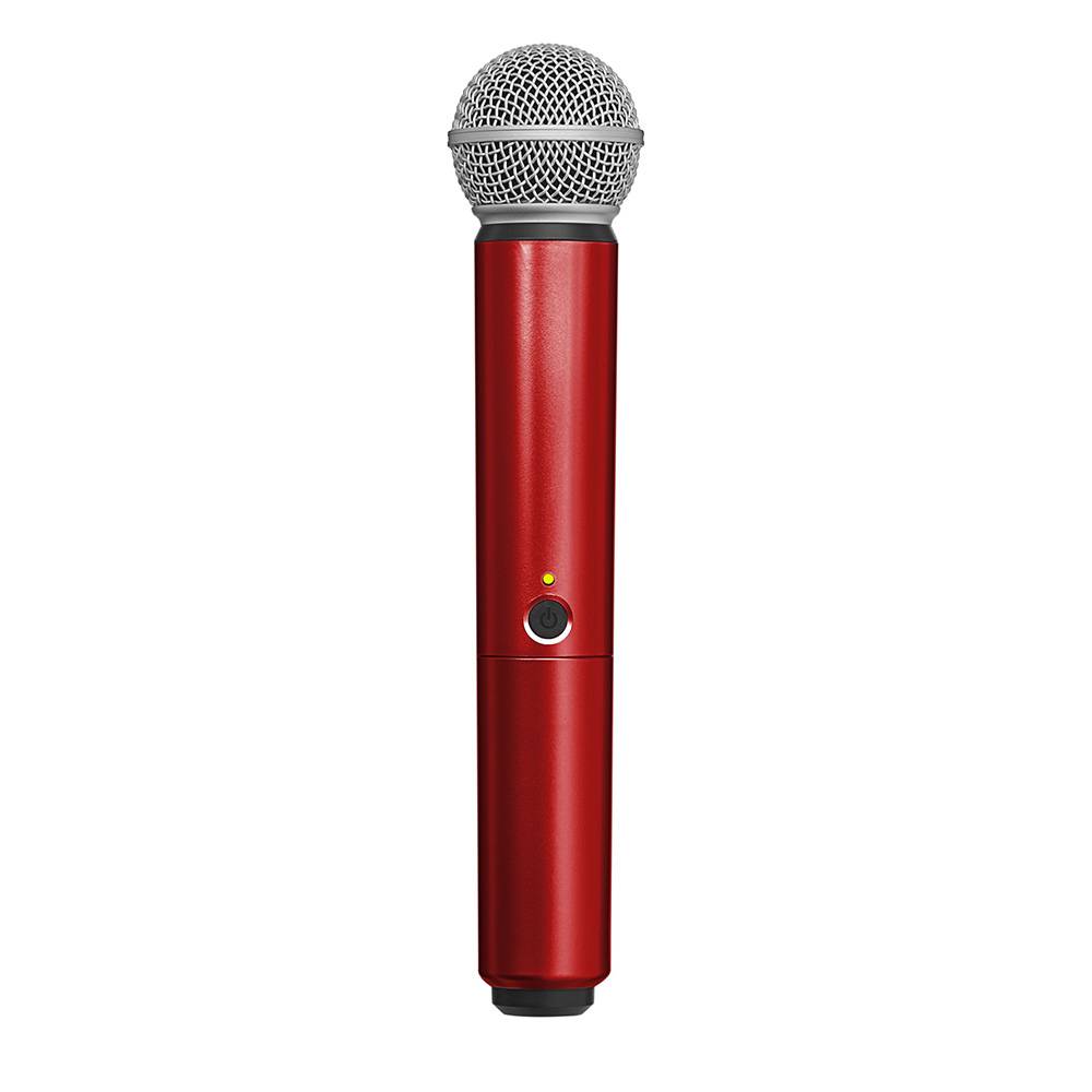 Shure BLX PG58 gekleurde behuizing rood