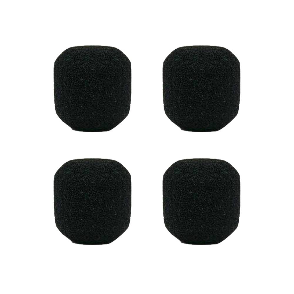 Shure Plopkap voor MX/WL180 serie zwart (4 stuks)