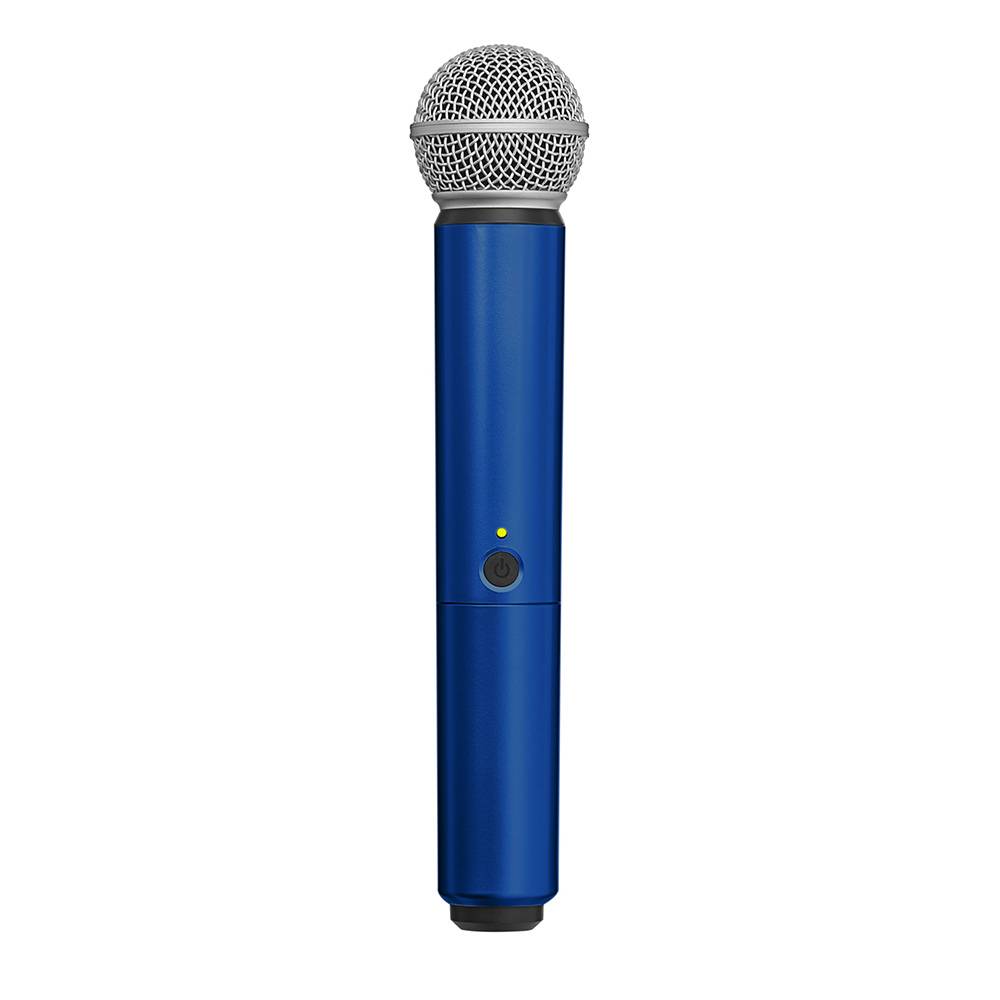 Shure BLX PG58 gekleurde behuizing blauw