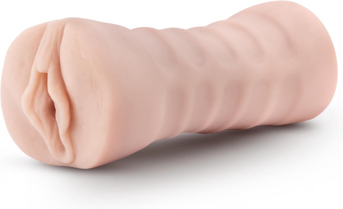 M For Men Vagina masturbator Ashley met vibratiebullet - Beige