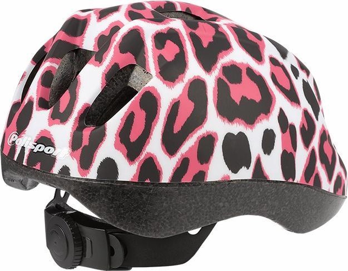 Polisport Fietshelm Pinkey Cheetah Xs Meisjes - Roze