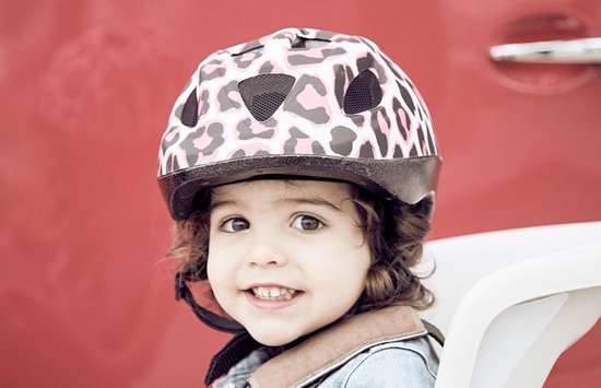 Polisport Fietshelm Pinkey Cheetah Xs Meisjes - Roze